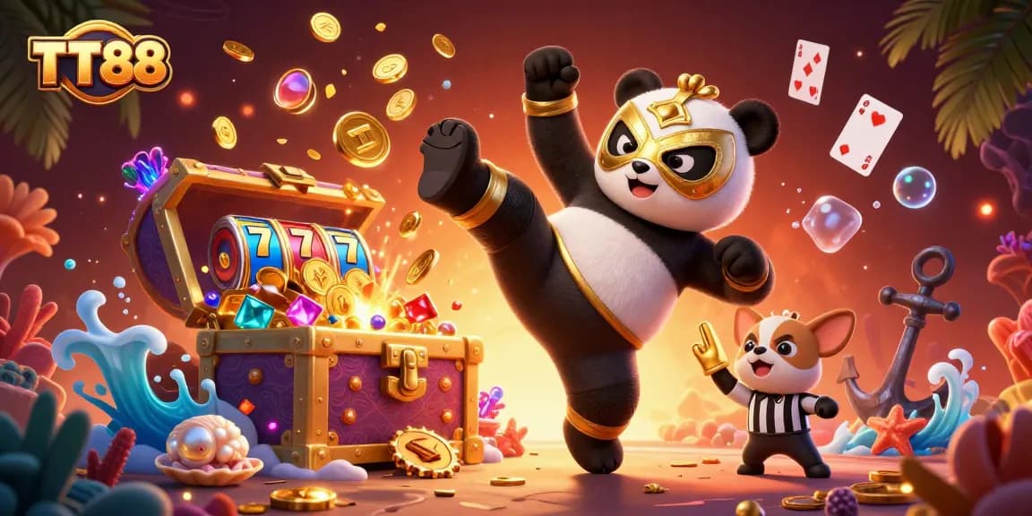 Experience thrilling gaming at TT88 with exciting slot moments and vibrant casino action!