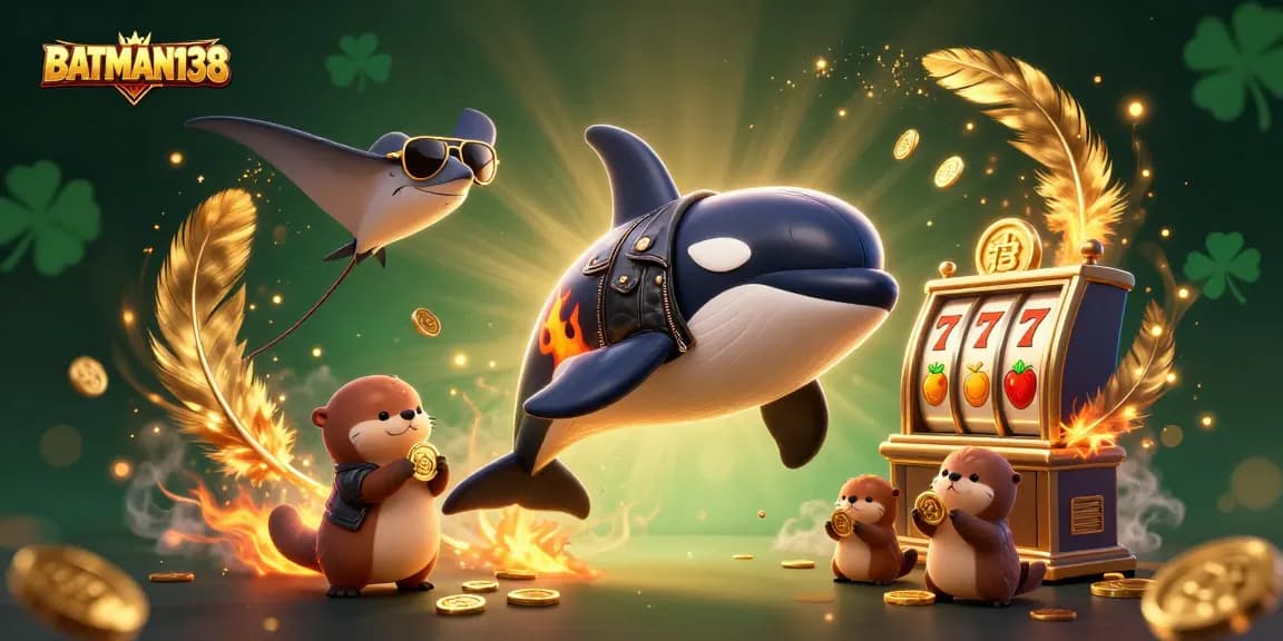 BATMAN138 memberikan pengalaman bermain slot terfavorit dengan desain karakter menarik seperti paus orca dan keluarga beruang laut.