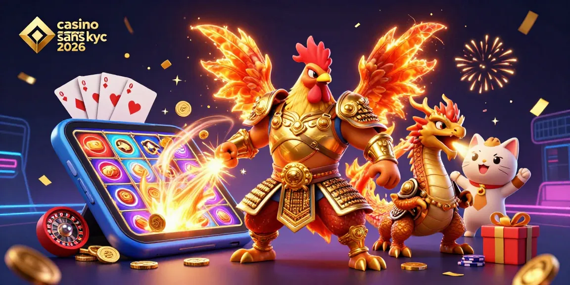 Vivez l'expérience de jeu avec le casino crypto sans kyc 2026 et ses personnages emblématiques.