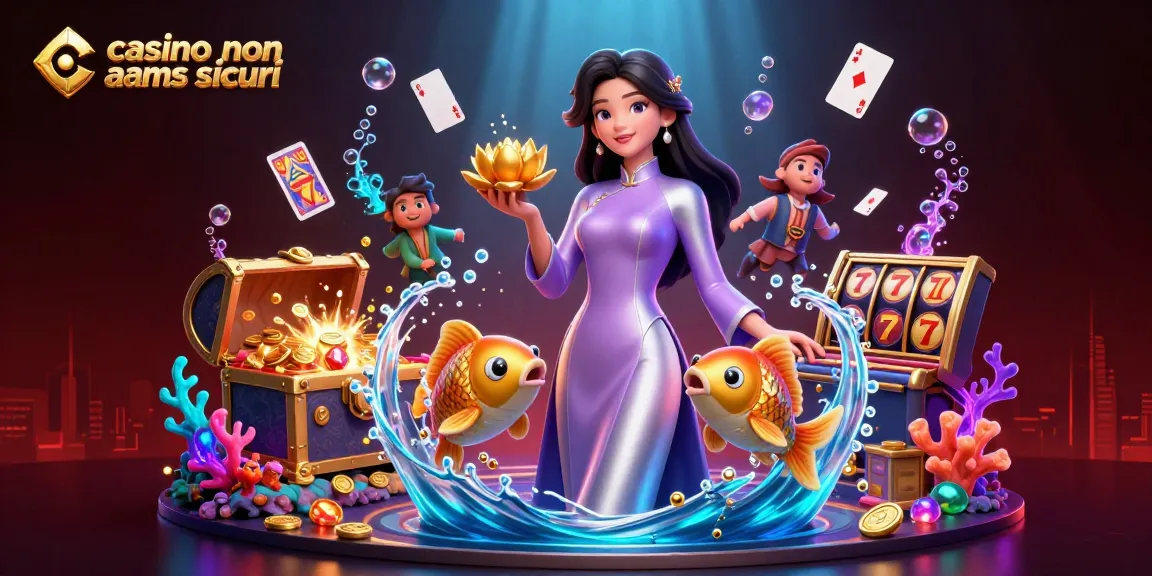 Scopri esperienze di gioco sicure presso casino non aams sicuri con dettagli dorati vivaci e elementi unici.