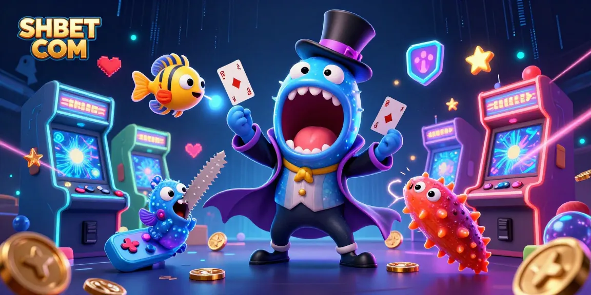 Engage with gaming fun at SHBET COM featuring magical sea creatures in a vibrant casino setting.