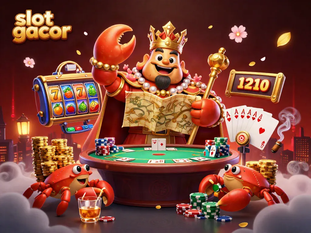Menang besar dengan slot gacor dalam ilustrasi kasino 3D yang memikat
