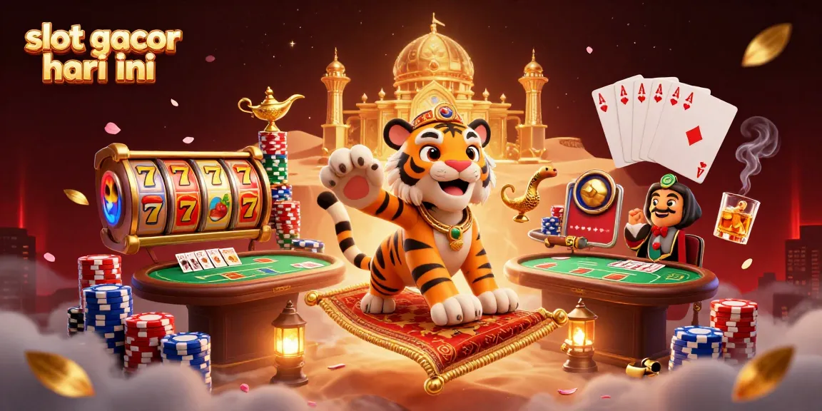 Slot gacor hari ini menawarkan simbol keberuntungan dengan harta melimpah dalam permainan kasino yang menarik.