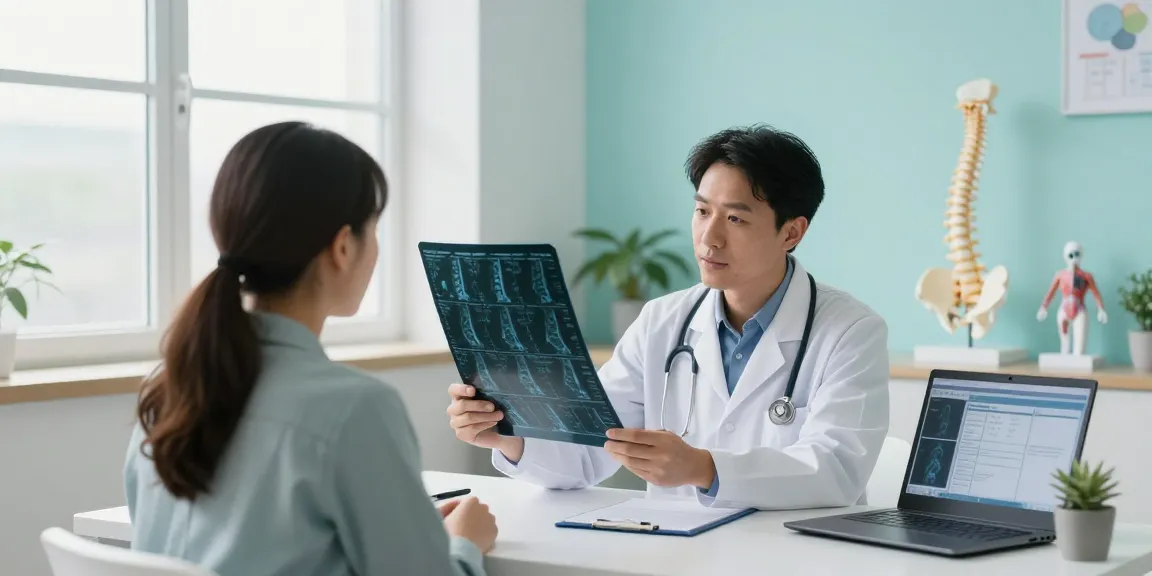 Discussion of bel kayması ameliyatı options in a modern clinic setting.