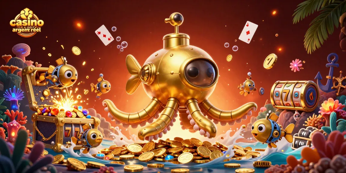 Jouez avec le kraken dans un monde de casino en ligne argent réel rempli de trésors.
