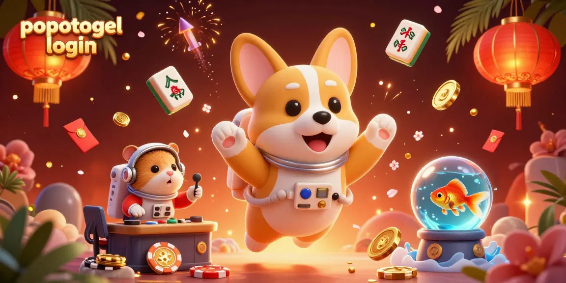 Engage with popotogel login for exciting online lottery gaming featuring a vibrant space casino scene.