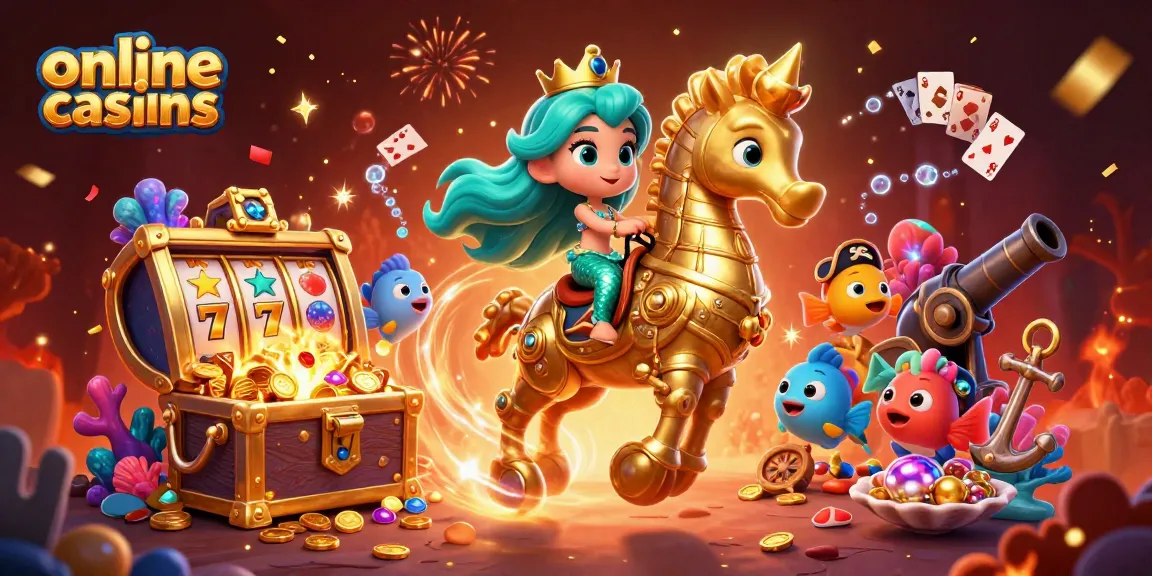 Engage with immersive online casinos featuring vibrant mermaids, treasures, and thrilling slot elements.