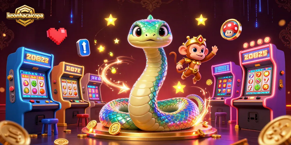Engage with keonhacaicopa's dynamic gaming experience featuring vibrant casino elements and interactive characters.