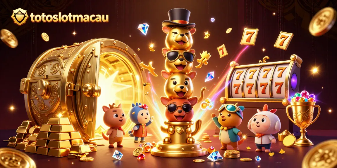 Experience thrilling jackpots with totem characters and symbols in totoslotmacau's dazzling casino.