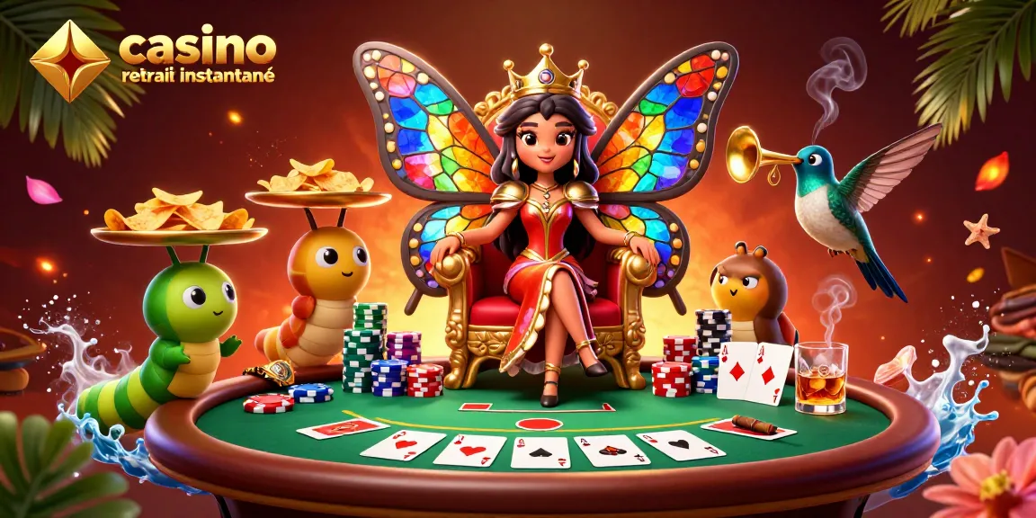 Jouez au casino en ligne retrait instantané avec des gains rapides sur une plateforme dynamique.
