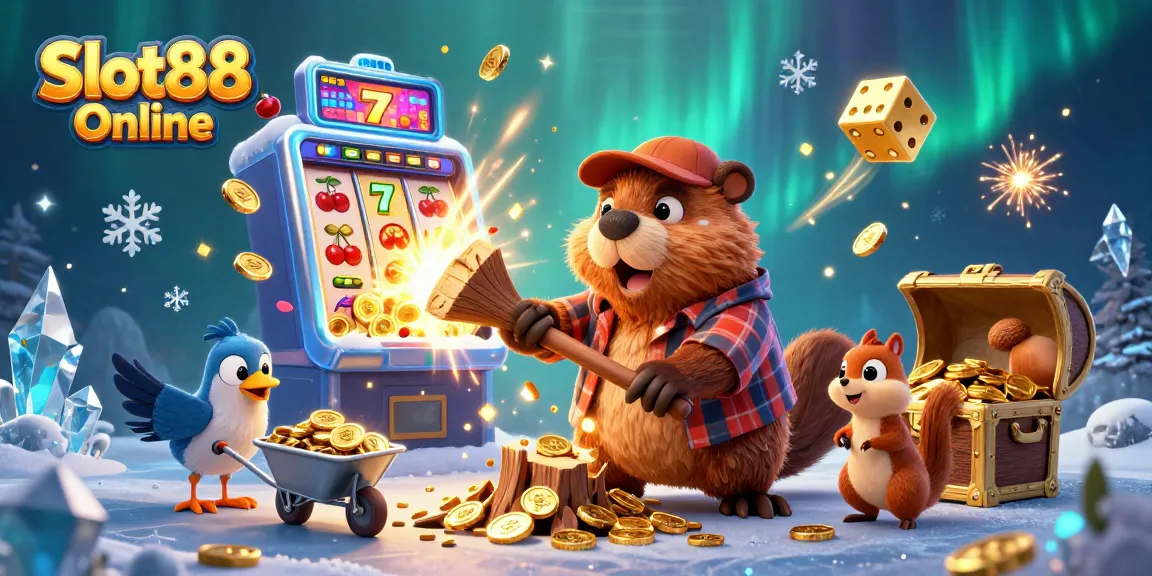 Rasakan kegembiraan Slot88 Online dengan karakter yang hidup dan elemen kasino yang mendebarkan dalam suatu adegan dinamis.