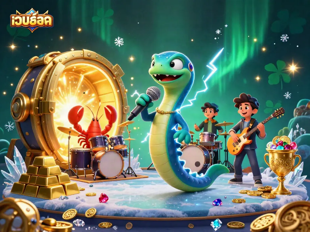Experience the thrill of เว็บสล็อต with our lively underwater casino scene, featuring electrifying performances.