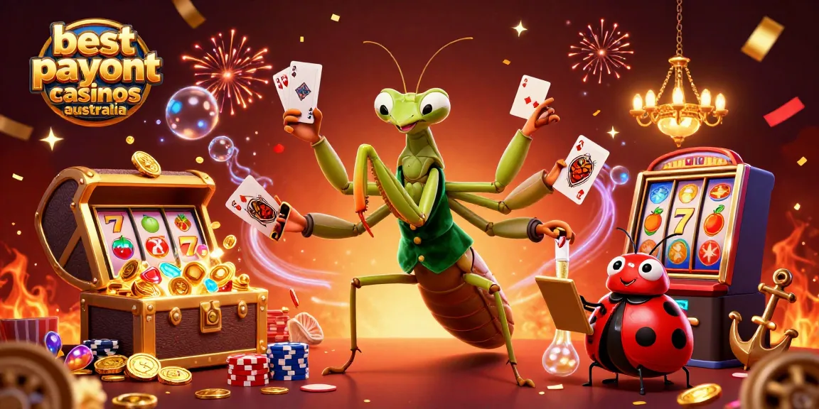 Experience top winnings at the best payout casinos Australia with vibrant casino action and dynamic characters.