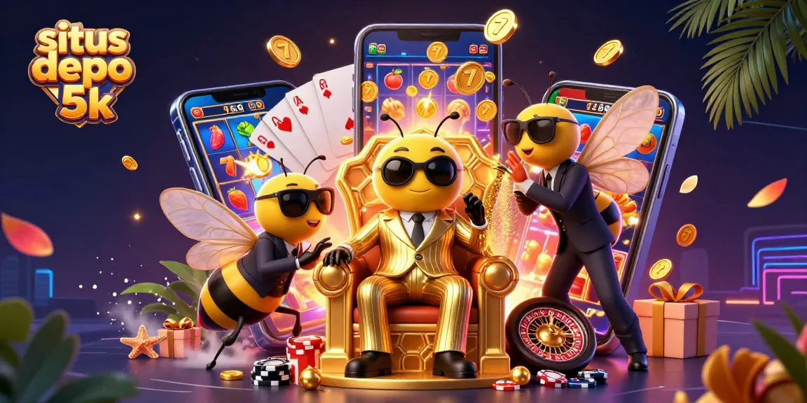 Menang di situs depo 5k dengan jackpot besar dan slot permainan yang menggoda, menjadikan pengalaman bermain menyenangkan.