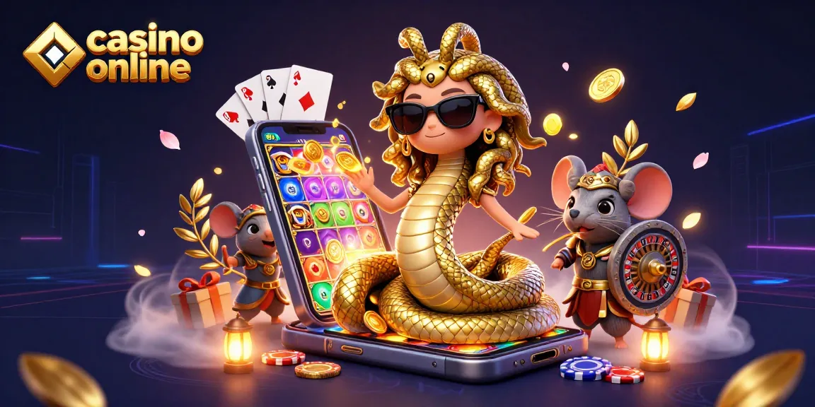 Sloturi captivante și bonusuri fantastice la casino online, cu Medusa și războinicul din piatră.