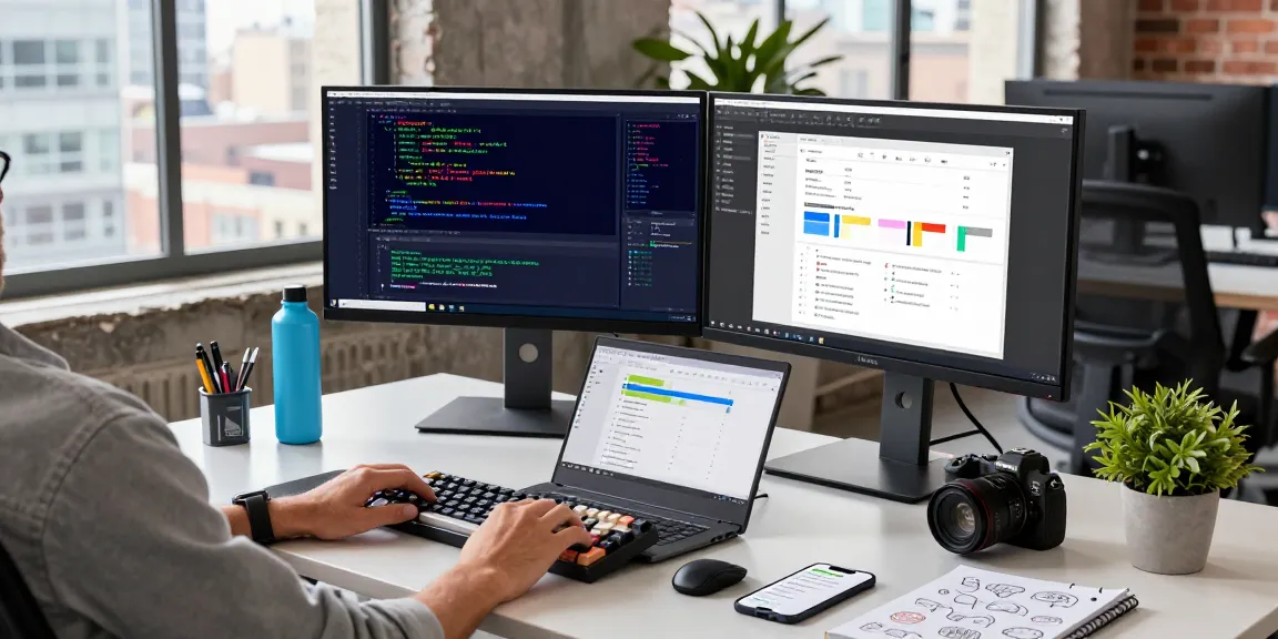 Developer showcasing openclaw skills in a modern tech workspace during a productive session.